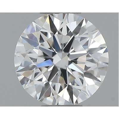 Certified Diamond GIA Carats 0.36 Color F Clarity VVS2  EX  EX  EX Fluorescence FNT Brown No Green No Milky No EyeClean 100%