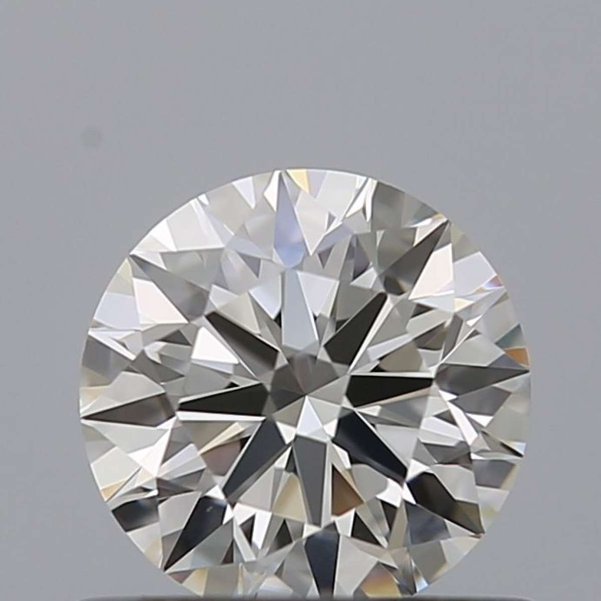 Certified Diamond GIA Carats 0.61 Color H Clarity VVS2  EX  EX  EX Fluorescence NON Brown No Milky No EyeClean 100%