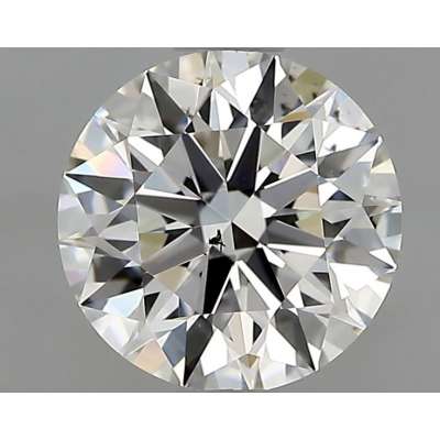 Certified Diamond GIA Carats 1.05 Color H Clarity SI1  EX  EX  EX Fluorescence FNT Brown No Green No Milky No EyeClean 100%