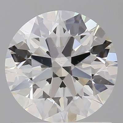 Certified Diamond GIA Carats 1.07 Color F Clarity SI1  EX  EX  EX Fluorescence NON Brown No Green No Milky No EyeClean 100%