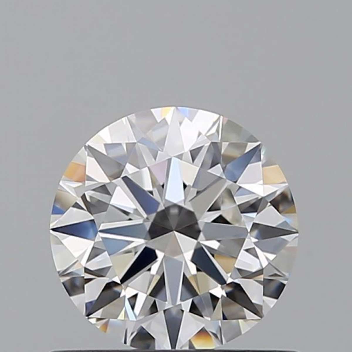 Certified Diamond GIA Carats 0.73 Color F Clarity VVS1  EX  EX  EX Fluorescence FNT Brown No Green No Milky No EyeClean 100%