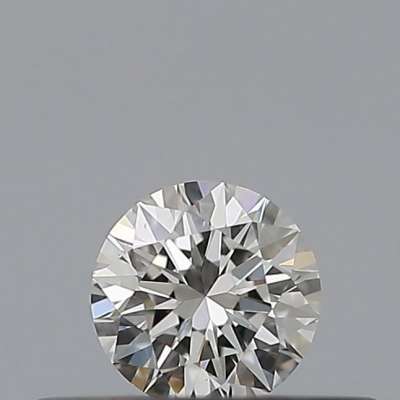 Certified Diamond GIA Carats 0.18 Color F Clarity VS2  EX  VG  EX Fluorescence NON Brown No Milky No EyeClean 100%