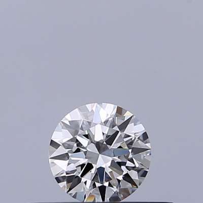 Certified Diamond GIA Carats 0.25 Color D Clarity VVS1  EX  VG  EX Fluorescence FNT Brown No Green No Milky No EyeClean 100%