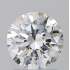 Certified Diamond GIA Carats 1.36 Color F Clarity VVS1  EX  EX  EX Fluorescence NON Brown No Milky No EyeClean 100%