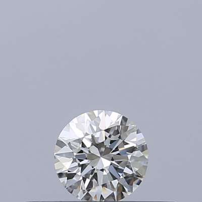 Certified Diamond IGI Carats 0.18 Color E Clarity VVS2  EX  EX  EX Fluorescence NON Brown No Green No Milky No EyeClean 100%