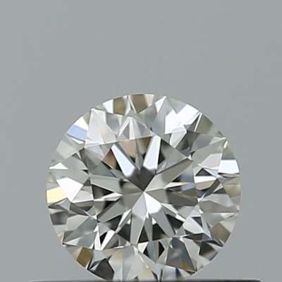Certified Diamond IGI Carats 0.33 Color F Clarity VVS2  EX  EX  EX Fluorescence NON Brown No Milky No EyeClean 100%