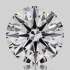 Certified Diamond HRD Carats 1.02 Color F Clarity VVS2  EX  EX  EX Fluorescence NON Brown No Green No Milky No EyeClean 100%