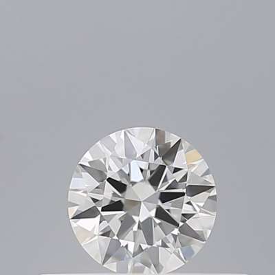 Certified Diamond GIA Carats 0.28 Color F Clarity VVS2  EX  EX  EX Fluorescence NON Brown No Milky No EyeClean 100%
