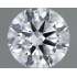 Certified Diamond GIA Carats 0.65 Color D Clarity VVS2  EX  EX  EX Fluorescence NON Brown No Green No Milky No EyeClean 100%