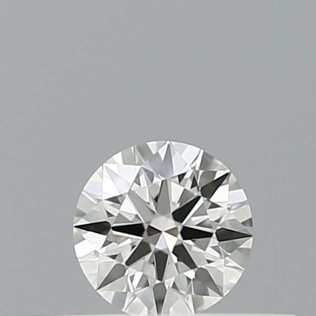 Certified Diamond IGI Carats 0.18 Color F Clarity VVS2  EX  EX  EX Fluorescence NON Brown No Milky No EyeClean 100%