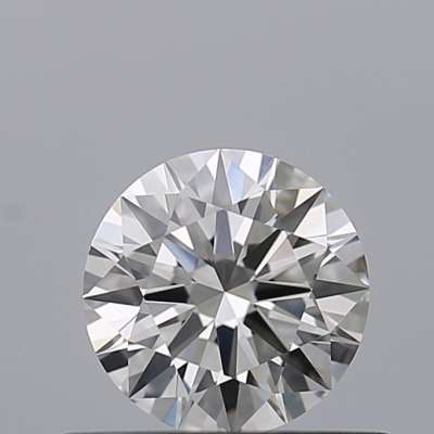 Certified Diamond GIA Carats 0.5 Color E Clarity VVS1  EX  EX  EX Fluorescence FNT Brown No Green No Milky No EyeClean 100%