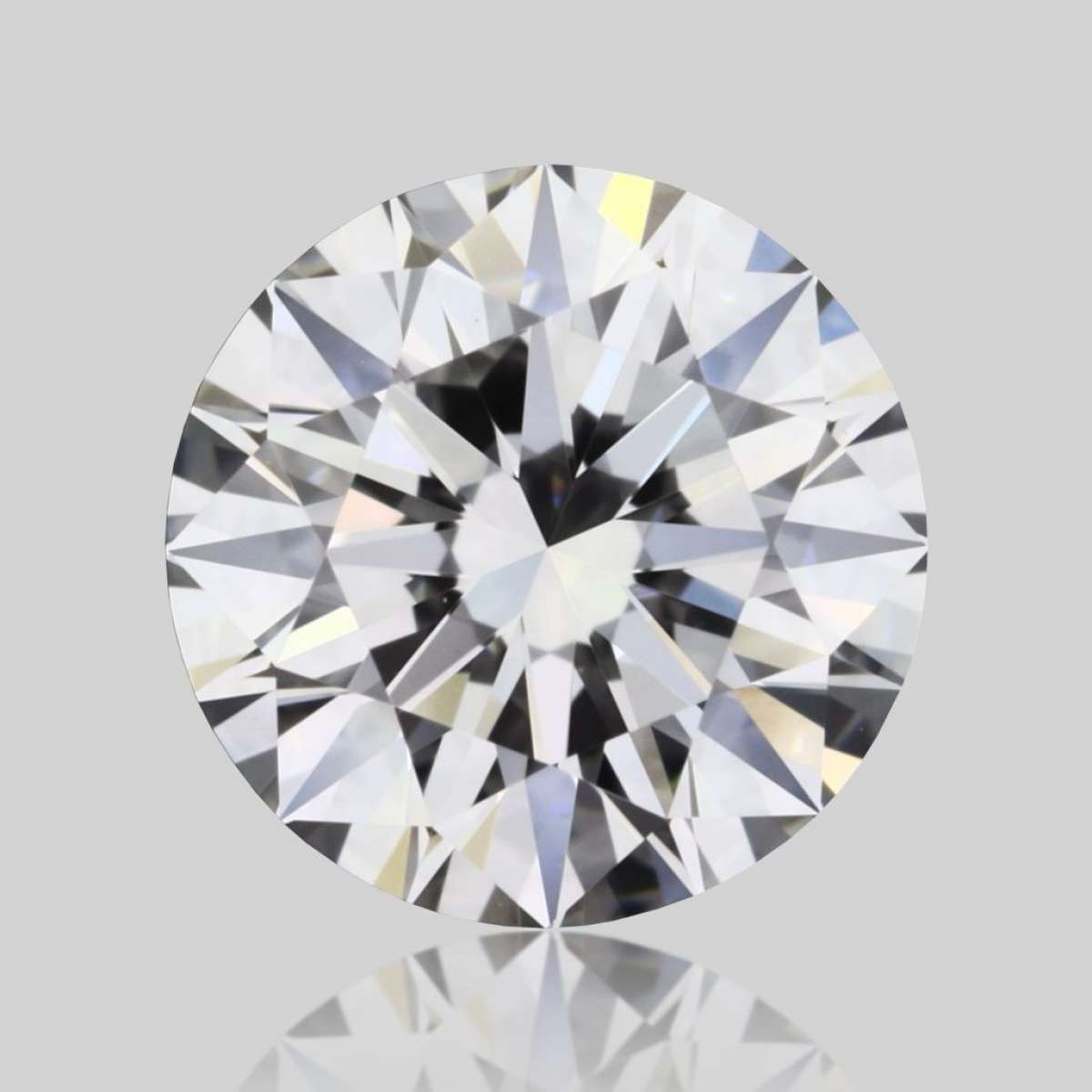 Certified Diamond GIA Carats 0.52 Color F Clarity VVS2  EX  EX  EX Fluorescence FNT Brown No Green No Milky No EyeClean 100%