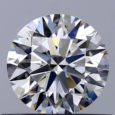 Certified Diamond GIA Carats 0.53 Color E Clarity VVS2  EX  EX  EX Fluorescence NON Brown No Green No Milky No EyeClean 100%