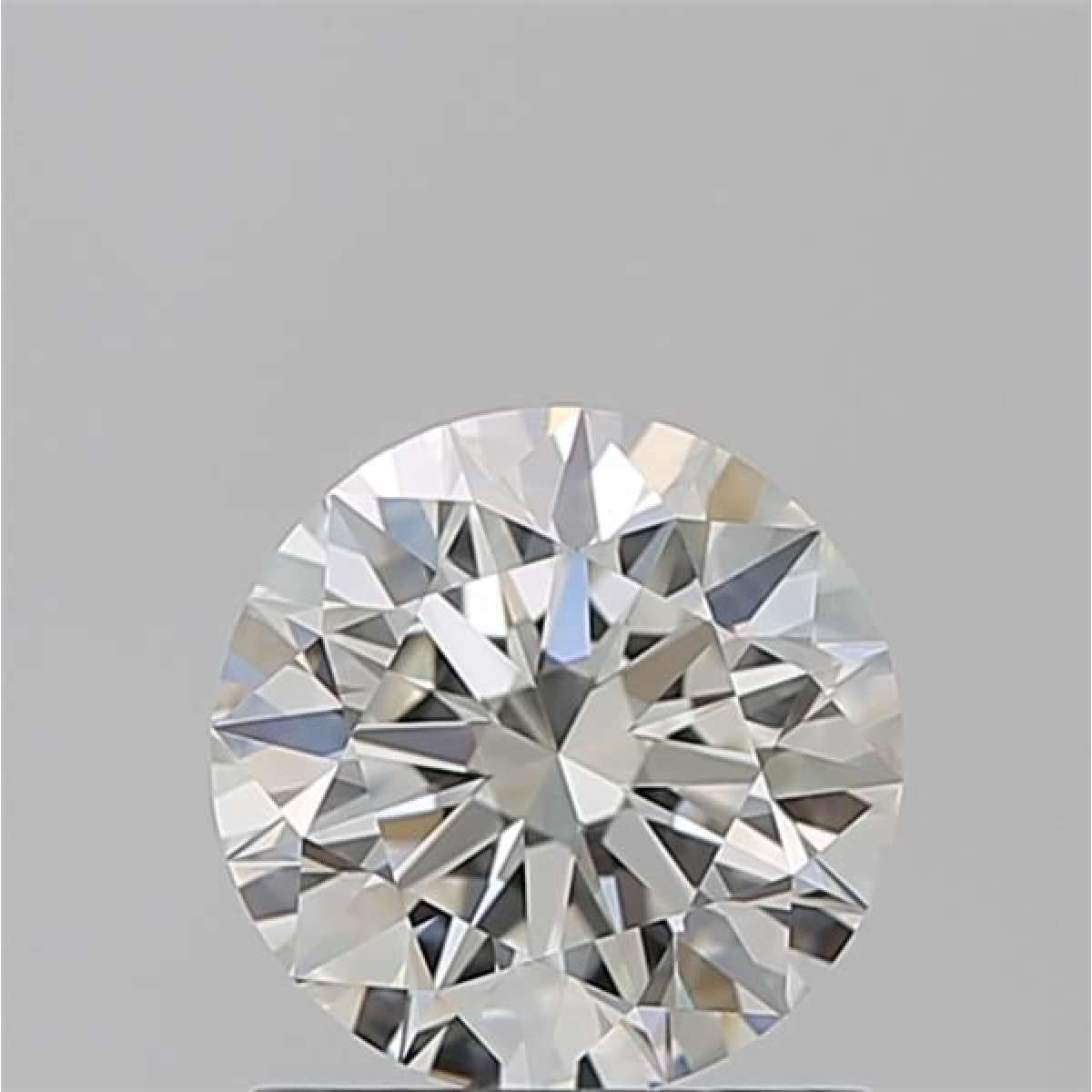 Certified Diamond GIA Carats 1.08 Color H Clarity VVS2  EX  EX  EX Fluorescence NON Brown No Milky No EyeClean 100%