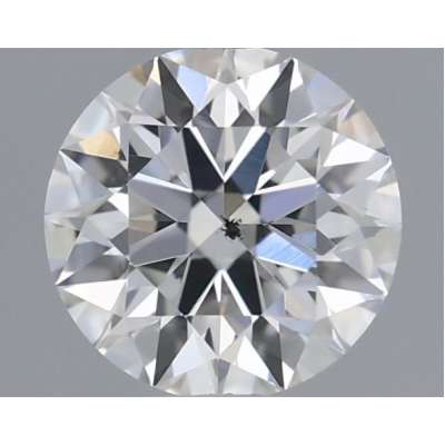 Certified Diamond GIA Carats 0.4 Color G Clarity SI1  EX  EX  EX Fluorescence MED Brown No Green No Milky No EyeClean 100%