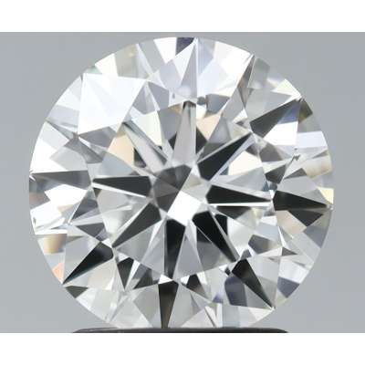 Certified Diamond IGI Carats 1.82 Color H Clarity VS1  EX  EX  EX Fluorescence NON Brown No Milky No EyeClean 100%