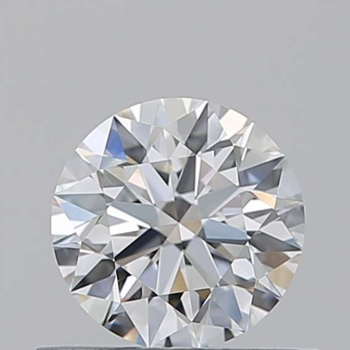 Certified Diamond GIA Carats 0.57 Color F Clarity IF  EX  EX  EX Fluorescence NON Brown No Milky No EyeClean 100%