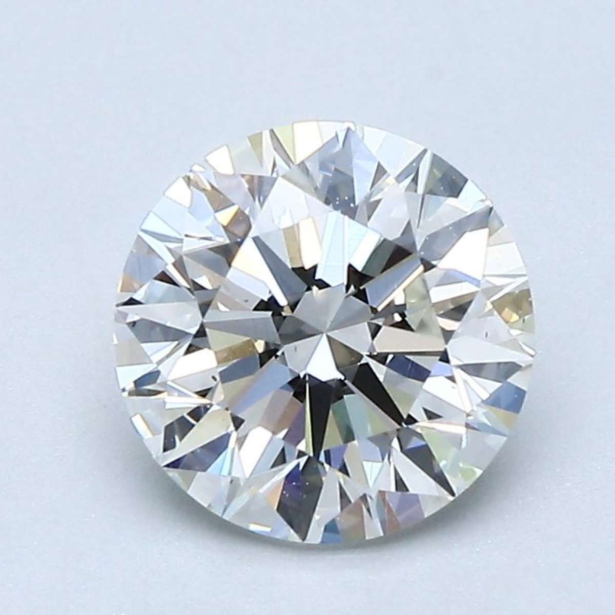 Certified Diamond GIA Carats 1.61 Color H Clarity VS2  EX  EX  EX Fluorescence NON Brown No Green No Milky No EyeClean 100%
