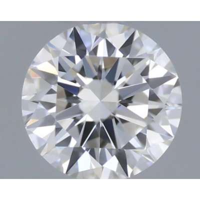 Certified Diamond GIA Carats 0.19 Color H Clarity VVS1  VG  EX  VG Fluorescence FNT Brown No Green No Milky No EyeClean 100%