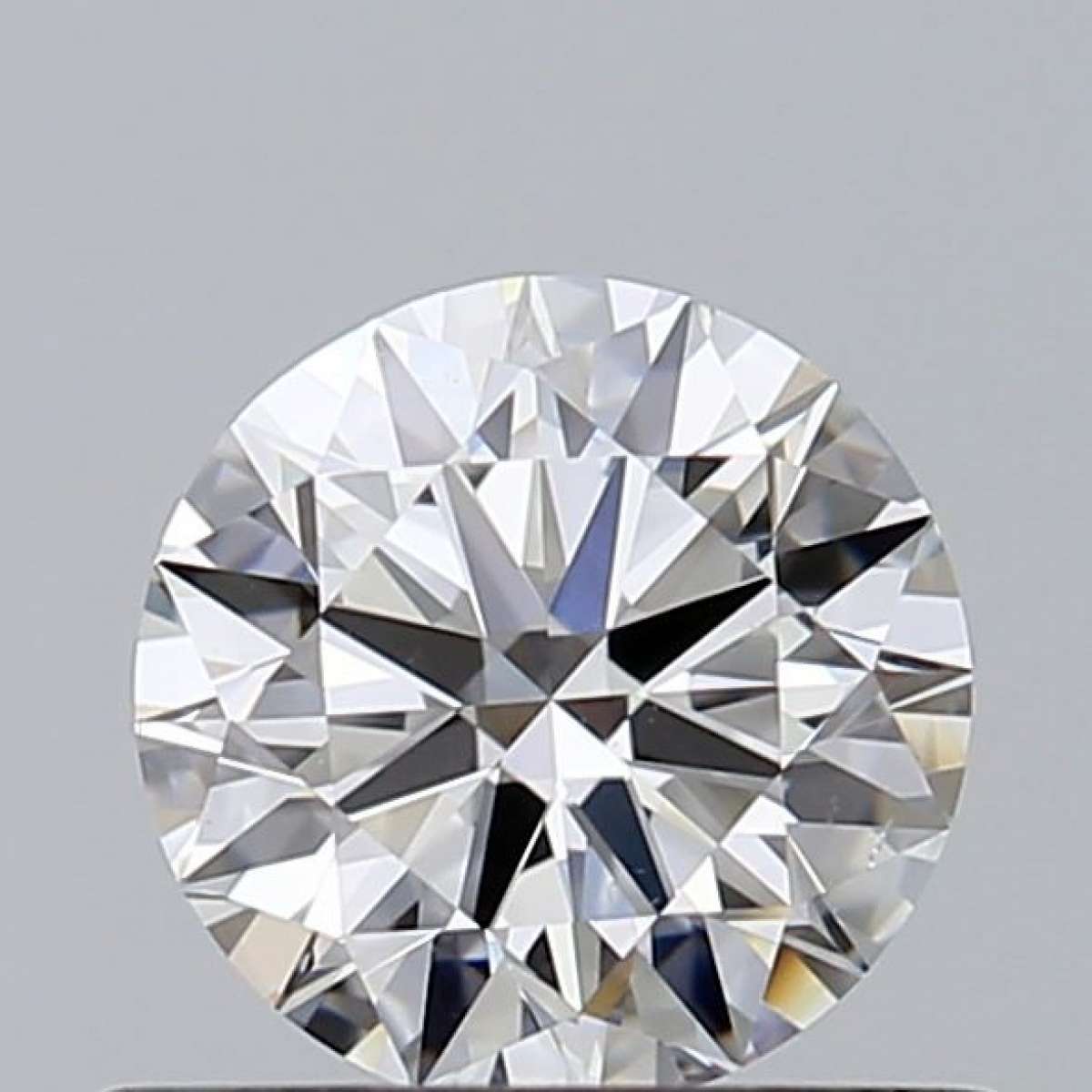 Certified Diamond GIA Carats 0.6 Color F Clarity VS2  EX  VG  VG Fluorescence NON Brown No Green No Milky No EyeClean 100%