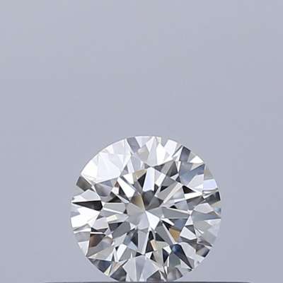 Certified Diamond GIA Carats 0.27 Color F Clarity VVS1  EX  EX  EX Fluorescence NON Brown No Milky No EyeClean 100%