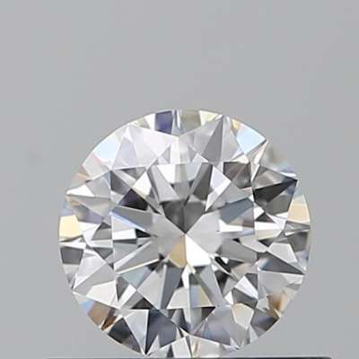 Certified Diamond GIA Carats 0.5 Color E Clarity VVS1  EX  EX  EX Fluorescence FNT Brown No Green No Milky No EyeClean 100%