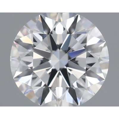 Certified Diamond IGI Carats 0.33 Color D Clarity VVS1  EX  EX  EX Fluorescence FNT Brown No Green No Milky No EyeClean 100%
