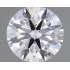 Certified Diamond GIA Carats 0.54 Color F Clarity VVS2  EX  EX  EX Fluorescence NON Brown No Green No Milky No EyeClean 100%