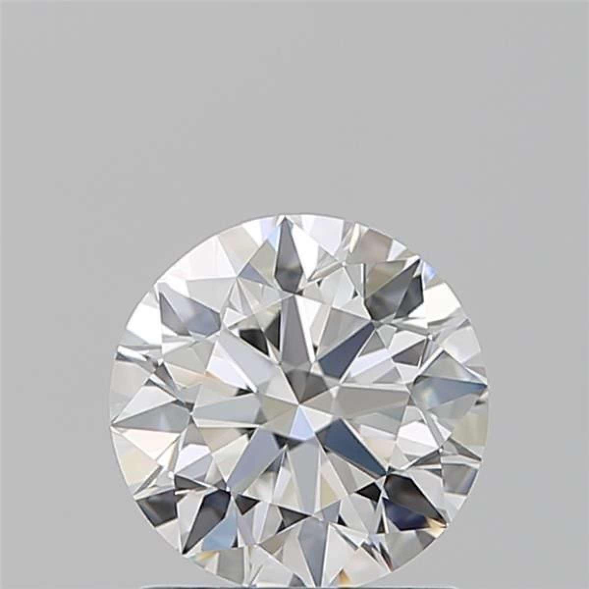Certified Diamond GIA Carats 1.26 Color F Clarity VVS1  EX  EX  EX Fluorescence FNT Brown No Milky No EyeClean 100%