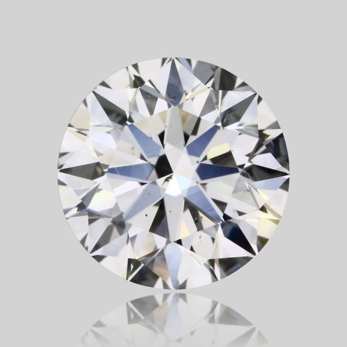 Certified Diamond HRD Carats 1.24 Color H Clarity VS2  EX  EX  EX Fluorescence NON Brown No Green No Milky No EyeClean 100%