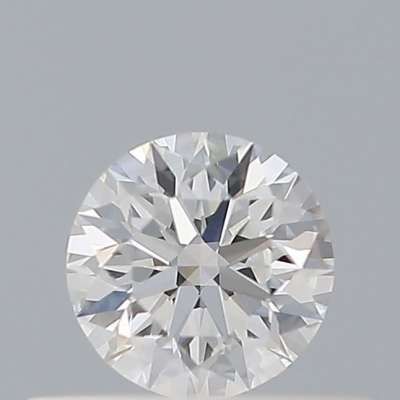 Certified Diamond GIA Carats 0.28 Color F Clarity VVS2  EX  EX  EX Fluorescence NON Brown No Milky No EyeClean 100%