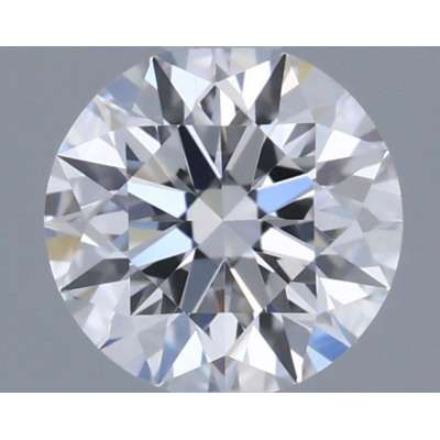 Certified Diamond GIA Carats 0.3 Color D Clarity VVS1  EX  EX  EX Fluorescence FNT Brown No Green No Milky No EyeClean 100%