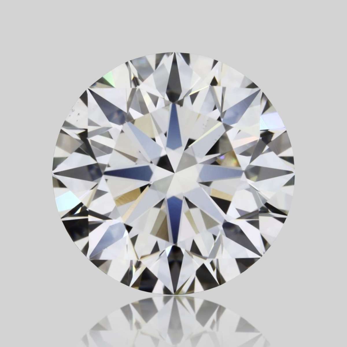 Certified Diamond GIA Carats 1.3 Color H Clarity VS2  EX  EX  EX Fluorescence NON Brown No Green No Milky No EyeClean 100%