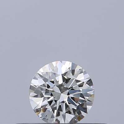 Certified Diamond GIA Carats 0.26 Color F Clarity VVS1  EX  EX  EX Fluorescence NON Brown No Milky No EyeClean 100%