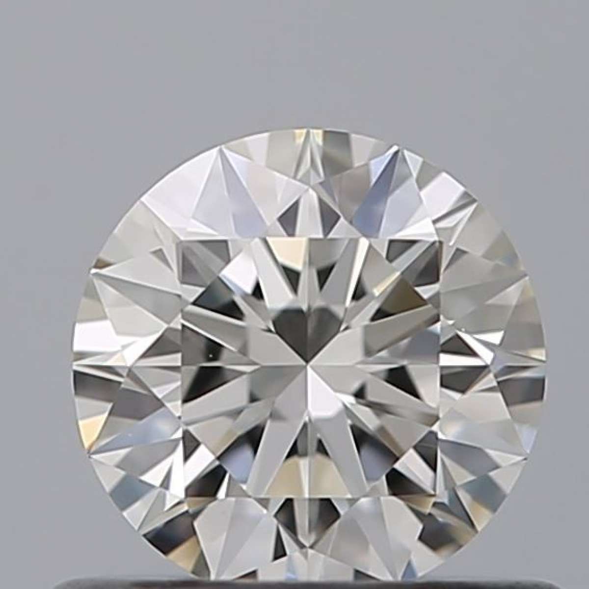 Certified Diamond GIA Carats 0.52 Color F Clarity VVS2  EX  EX  EX Fluorescence NON Brown No Milky No EyeClean 100%