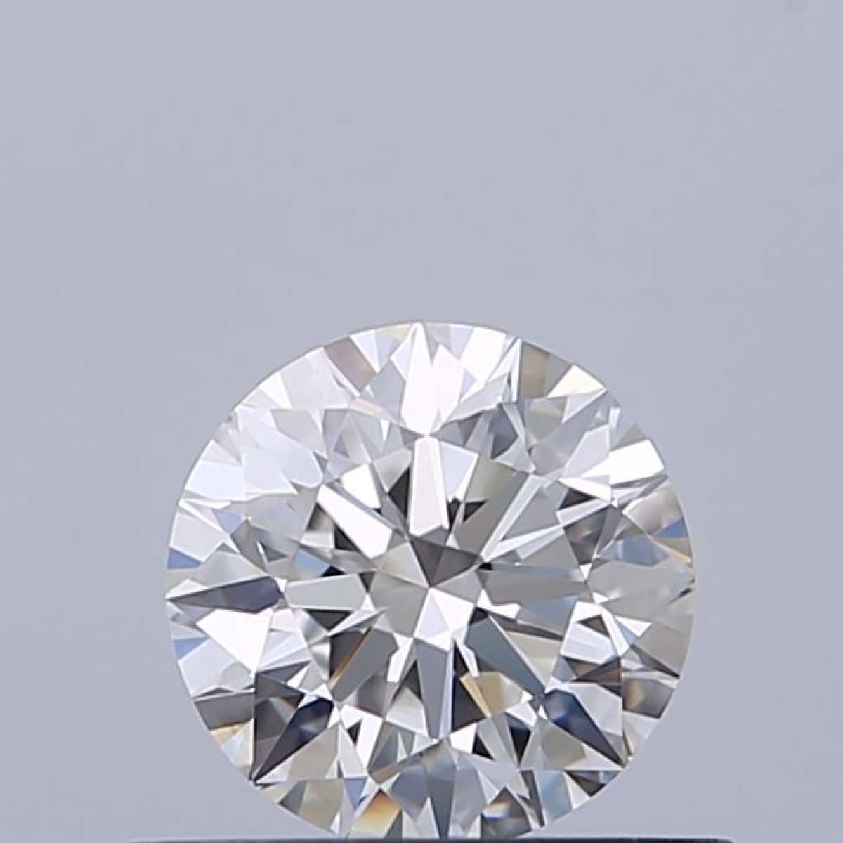 Certified Diamond GIA Carats 0.5 Color F Clarity VVS1  EX  EX  EX Fluorescence NON Brown No Milky No EyeClean 100%