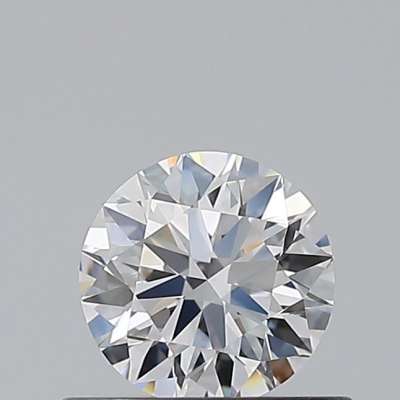 Certified Diamond GIA Carats 0.5 Color D Clarity VVS1  EX  EX  EX Fluorescence MED Brown No Green No Milky No EyeClean 100%