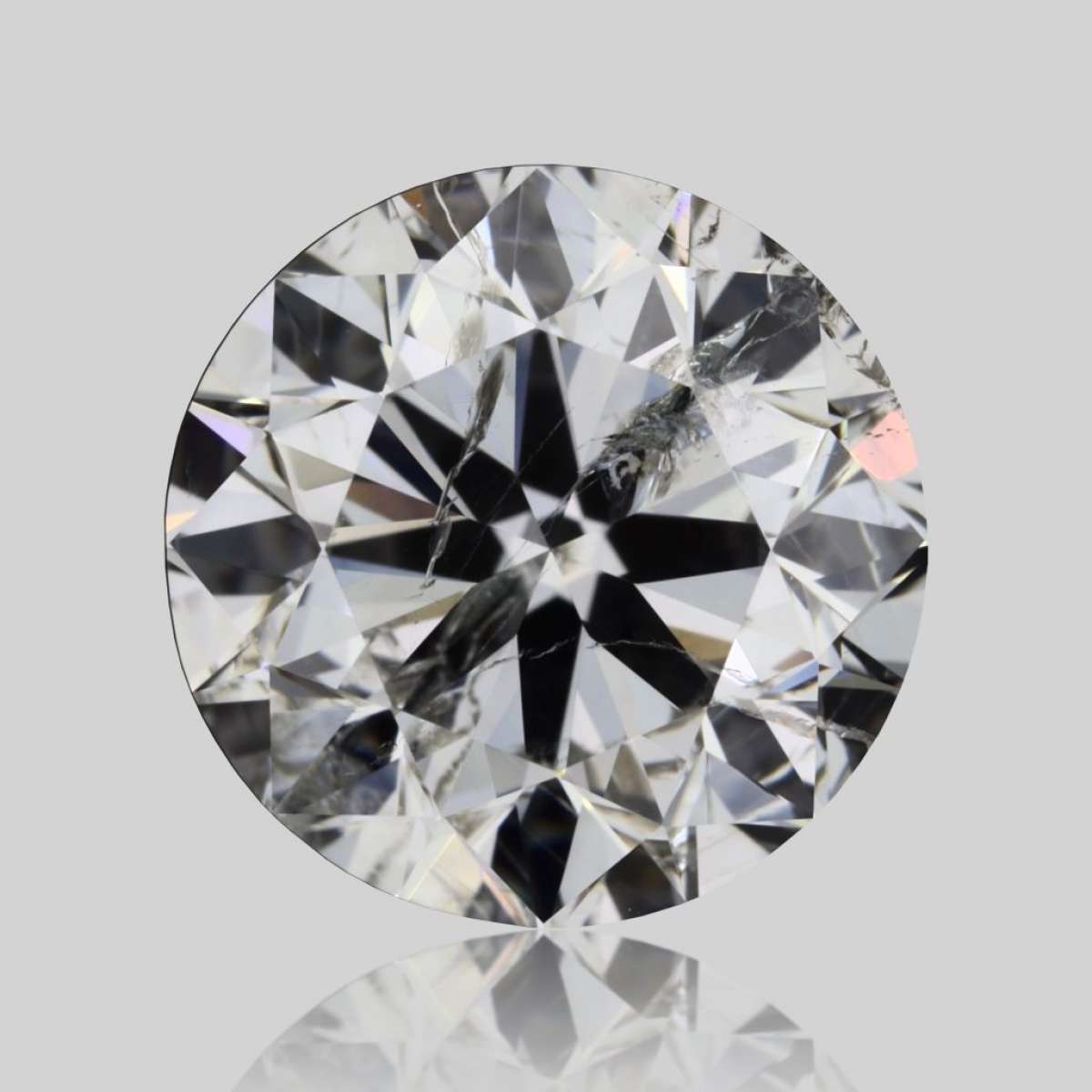 Diamante Certificato HRD Carati 1.72 Colore G Purezza SI2 VG EX EX Fluorescenza NON Brown No Green No Milky No EyeClean 100% Diamante Certificato HRD Carati 1.72 Colore G Purezza SI2 VG EX EX Fluorescenza NON Brown No Green No Milky No EyeClean 100%