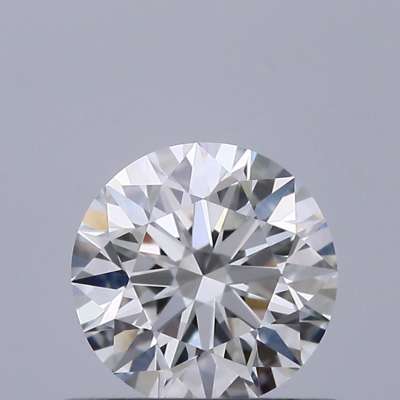 Certified Diamond GIA Carats 0.5 Color F Clarity VVS1  EX  EX  EX Fluorescence NON Brown No Milky No EyeClean 100%