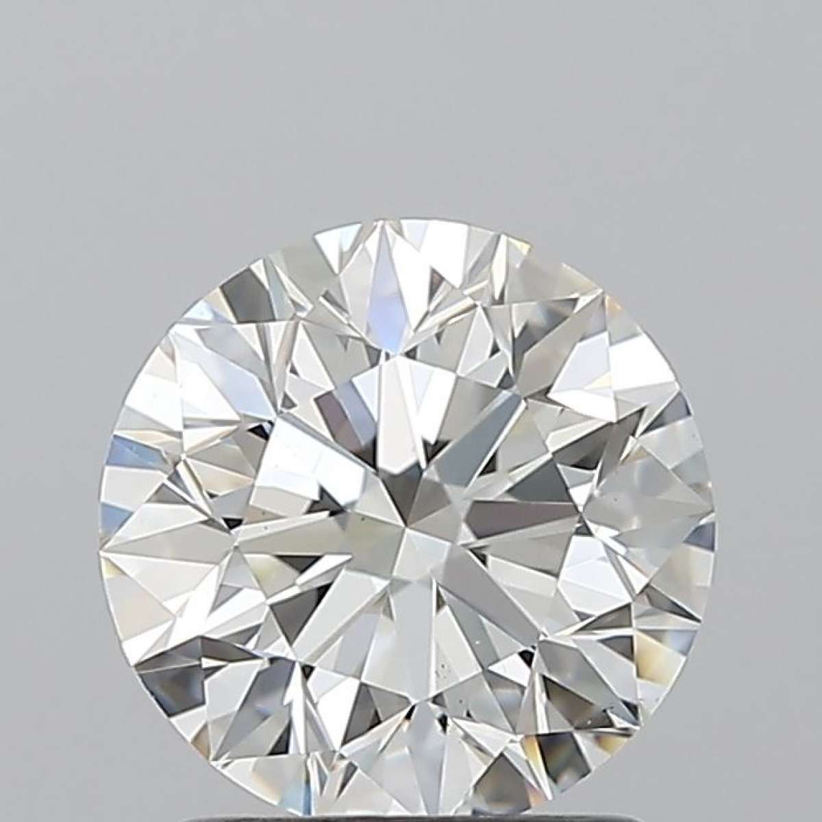 Certified Diamond GIA Carats 1.5 Color H Clarity VS2  EX  EX  EX Fluorescence NON Brown No Green No Milky No EyeClean 100%