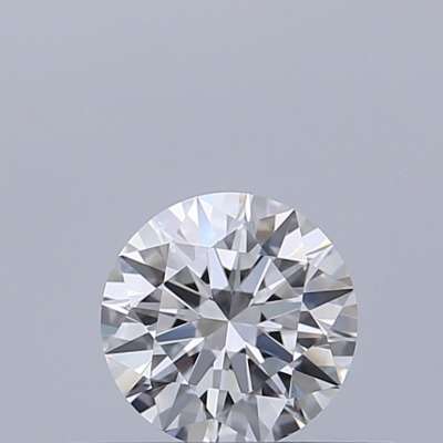 Certified Diamond IGI Carats 0.34 Color D Clarity VVS2  EX  EX  EX Fluorescence NON Brown No Green No Milky No EyeClean 100%