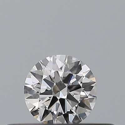 Certified Diamond GIA Carats 0.18 Color D Clarity VVS1  EX  EX  EX Fluorescence MED Brown No Green No Milky No EyeClean 100%