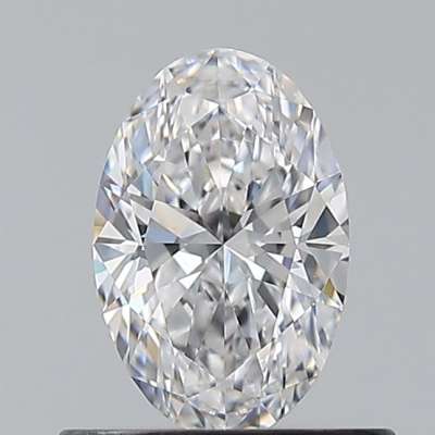 Certified Diamond GIA Carats 0.53 Color D Clarity VVS2  -  EX  VG Fluorescence NON Brown No Green No Milky No EyeClean 100%