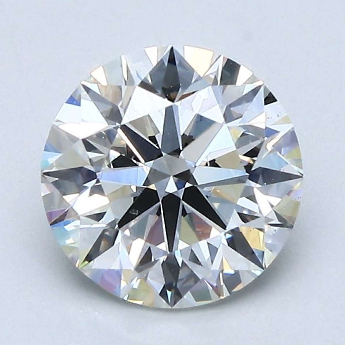 Certified Diamond GIA Carats 1.7 Color H Clarity VS2  EX  EX  EX Fluorescence NON Brown No Green No Milky No EyeClean 100%