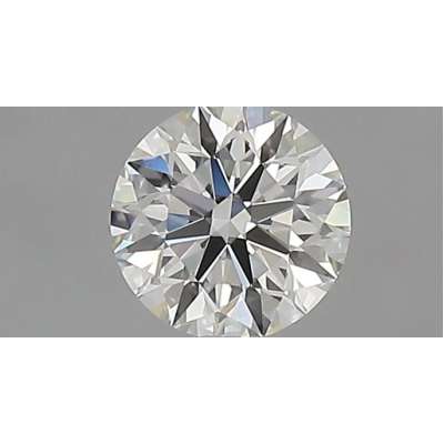 Certified Diamond IGI Carats 0.41 Color H Clarity IF  EX  EX  EX Fluorescence NON Brown No Milky No EyeClean 100%