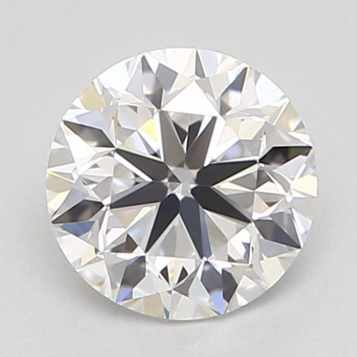 Certified Diamond GIA Carats 0.5 Color D Clarity VVS1  VG  EX  EX Fluorescence NON Brown No Green No Milky No EyeClean 100%