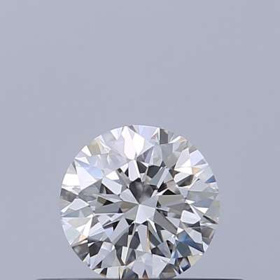 Certified Diamond GIA Carats 0.34 Color D Clarity VVS2  EX  EX  EX Fluorescence MED Brown No Green No Milky No EyeClean 100%
