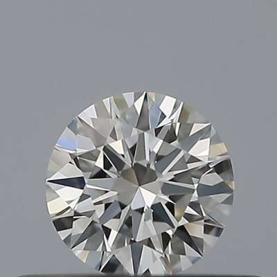 Certified Diamond GIA Carats 0.25 Color F Clarity VVS2  EX  EX  EX Fluorescence FNT Brown No Green No Milky No EyeClean 100%