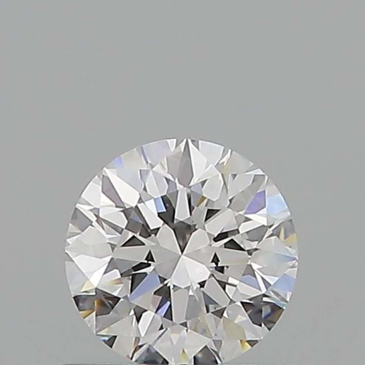 Certified Diamond GIA Carats 0.65 Color D Clarity VS2  EX  EX  EX Fluorescence FNT Brown No Green No Milky No EyeClean 100%
