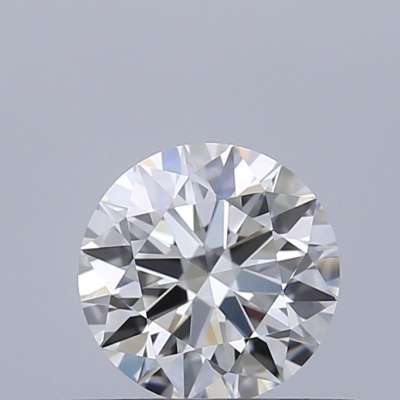 Certified Diamond GIA Carats 0.51 Color F Clarity VVS2  EX  EX  EX Fluorescence NON Brown No Milky No EyeClean 100%
